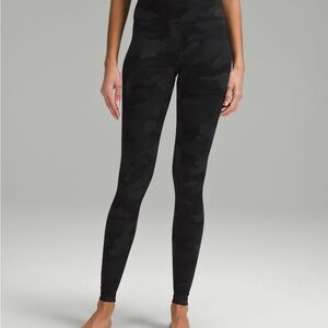 Lululemon Align High Rise Pant 28” Size 8 Heritage 365 Camo